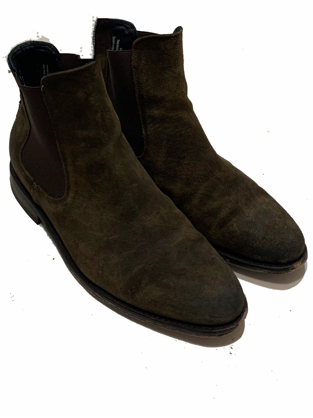 Thursday Men's Suede Chelsea Boots - Brown